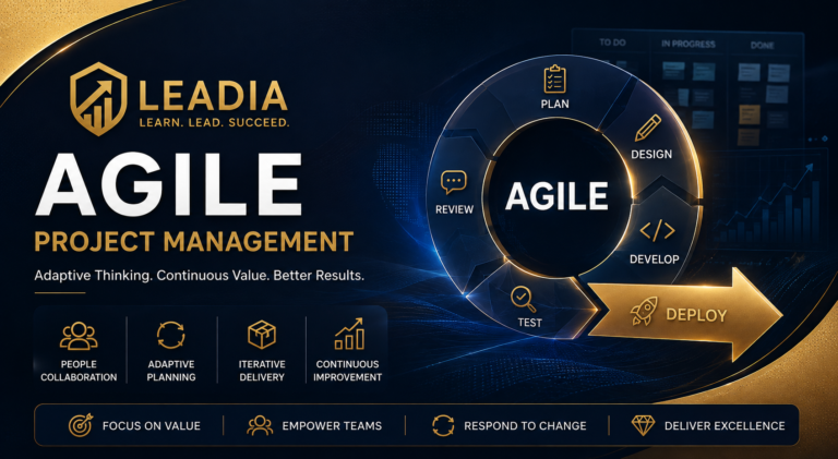 دورة إدارة المشاريع الرشيقة | Agile Project Management